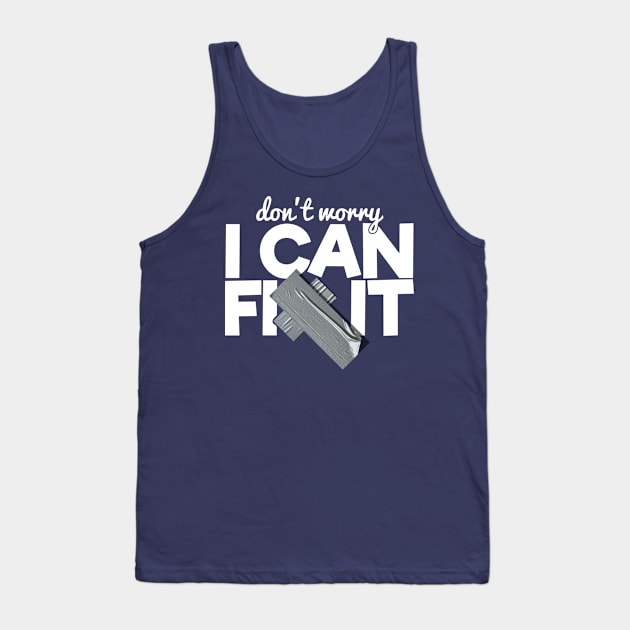 Don't worry! I can fix it! Duct Tape Tank Top by Bellinna